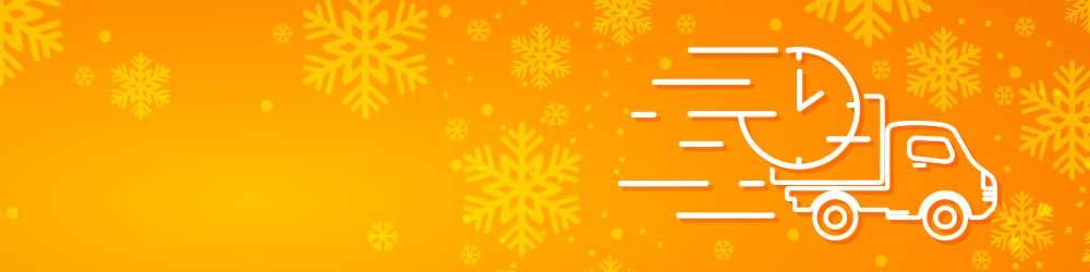 Piano di consegne per Natale & San Silvestro