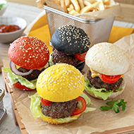 FF-Party Burger geschnitten, 4-fach sortiert