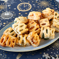 Minis snack salés, 4 sortes