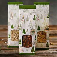 Blockbodenbeutel "Waldweihnacht"