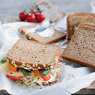 Mehrkornbrot geschnitten, 100 % natural