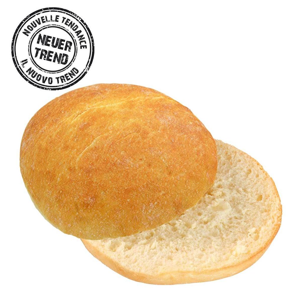 Gourmet Burger rotondo, pretagliato