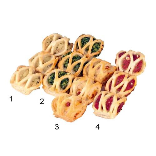 Assortimento di mini snack, 4 varietà