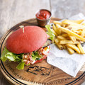 Red Love Gourmet Burger, tranché - 1