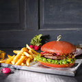 Red Love Gourmet Burger, tranché - 4