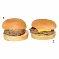 Assortimento di mini hamburger, 2 varietà