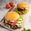 FF-Veganer Burger süss, geschnitten - 2