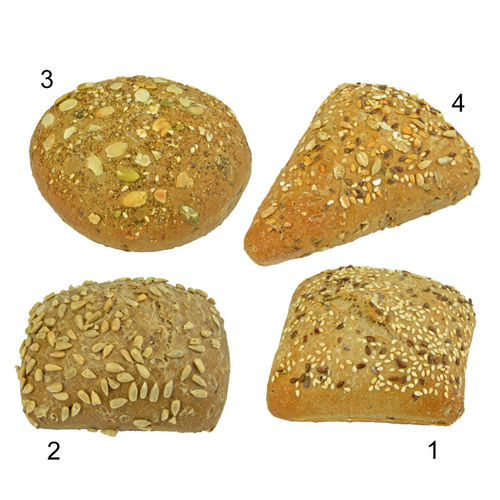 Assortimento di panini speciali, 4 varietà