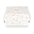 Box per Burger "FRISCH & fein", 12 x 12 x 7,6 cm - 1