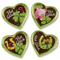 Cuore di cioccolato "Viel Glück"