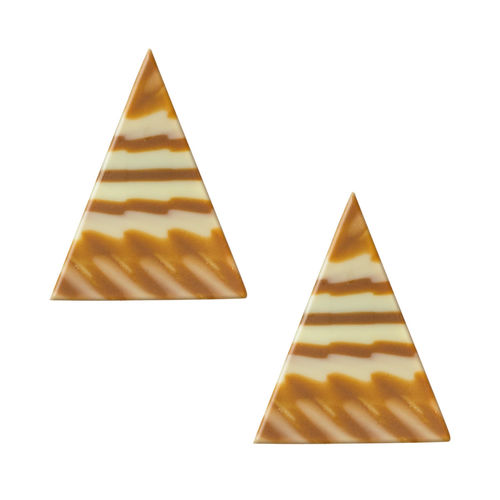 Décor en chocolat "Triangle"