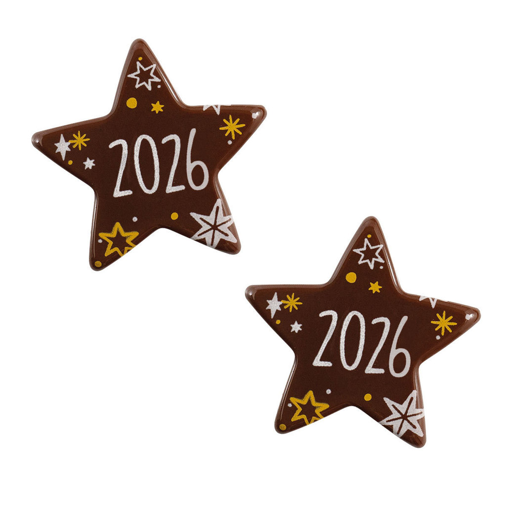 Stella "2024", ciocc. fondente