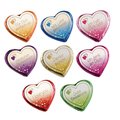Praline colorate a cuore grandi ,assortite - 1