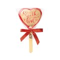 Praline a cuore "love" su bastoncino