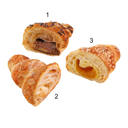 Mini-Buttercroissant Selection, 3-fach sortiert