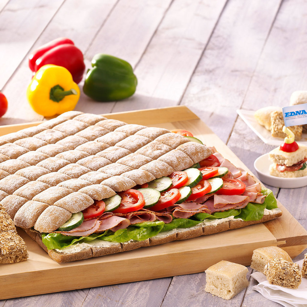 FF-Carrée-Brot-Mischkiste, 4-fach, geschnitten