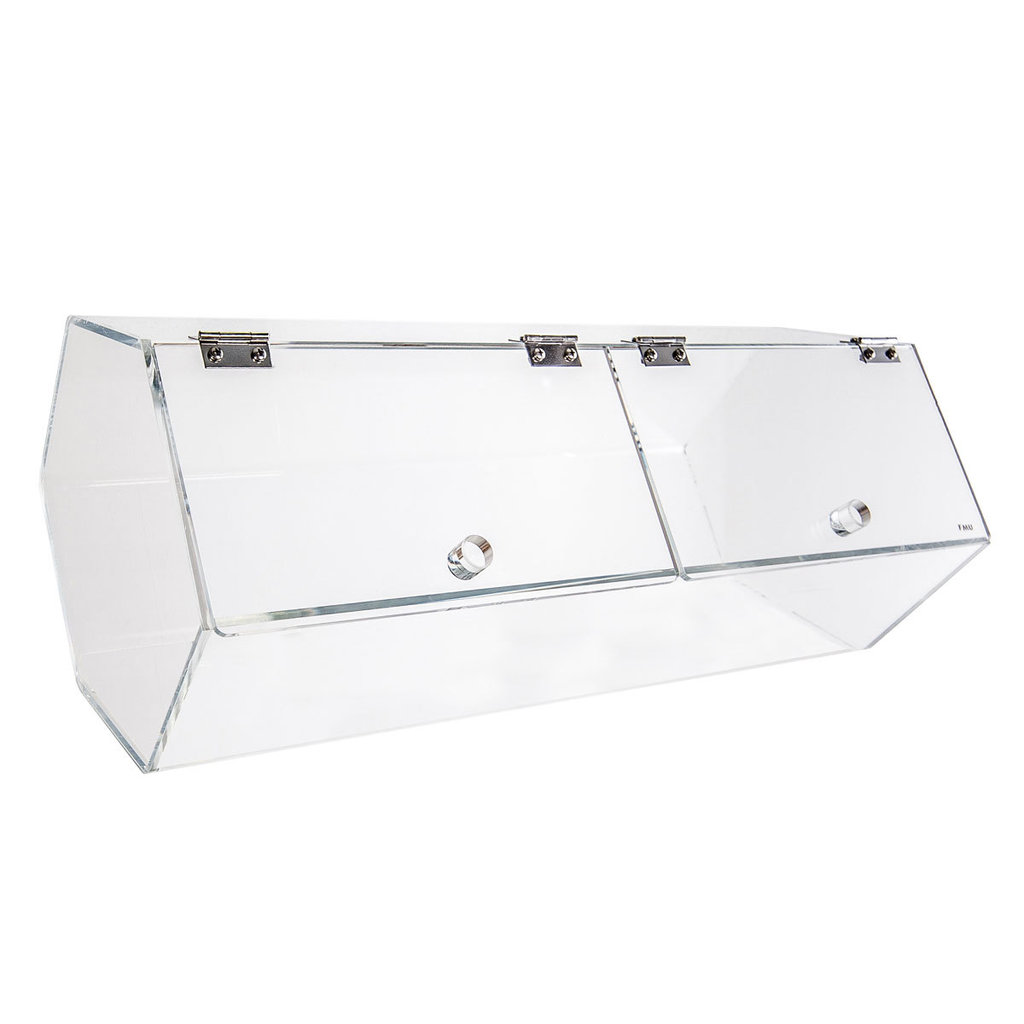 Dispenser per panini con sportello self service