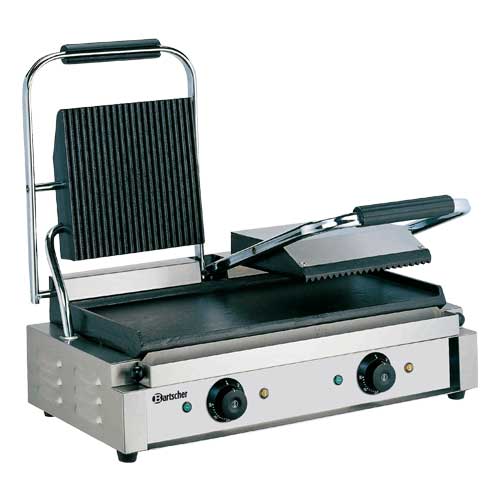 Grill elettrico doppio a contatto