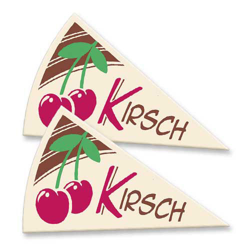 Décor en sucre "Kirsch"