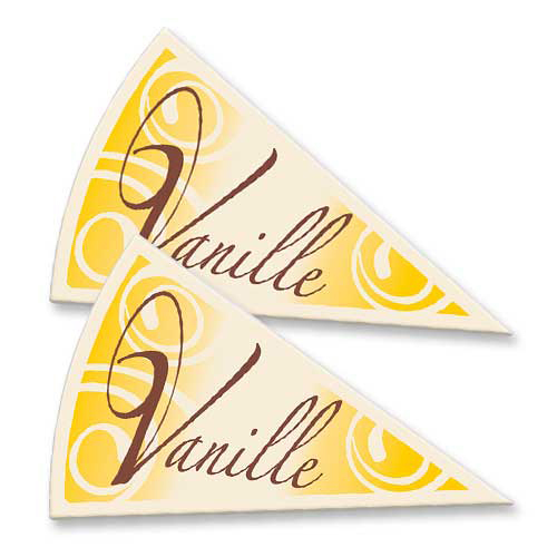 Decorazione di zucchero "Vaniglia"