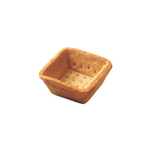 Tartelettes "carré", 50x50 mm, süss