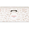 Snack-Faltbox "FRISCH & fein", 13,6 x 9,2 x 5 cm - 1