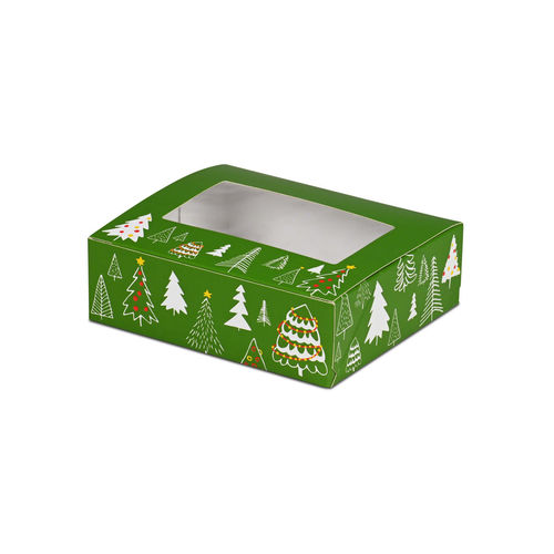 Emballage en carton "Noël", 16×14×5 cm